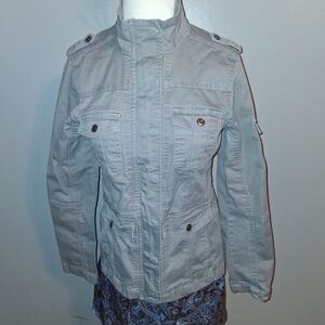 Kensie Women's Gray Utility Jacket